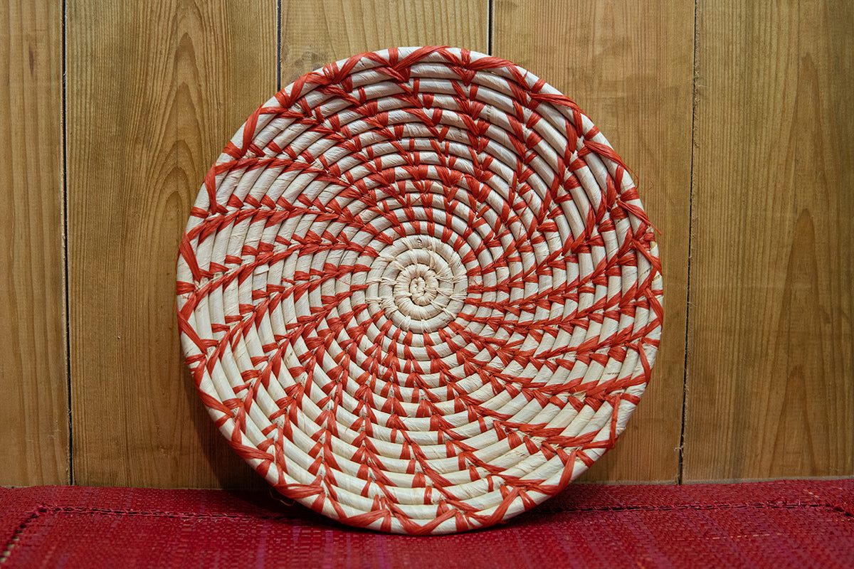 Corbeille • Design rosace • Orange