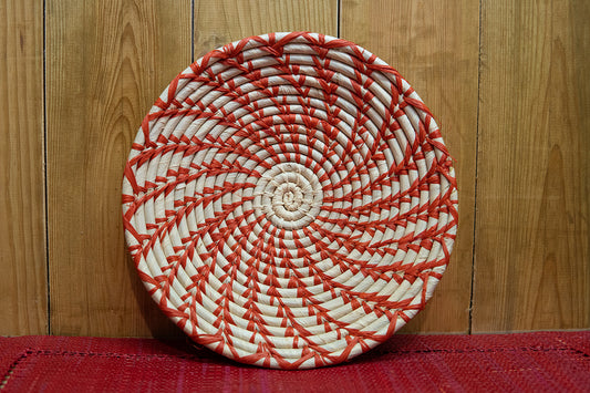 Corbeille • Design rosace • Orange