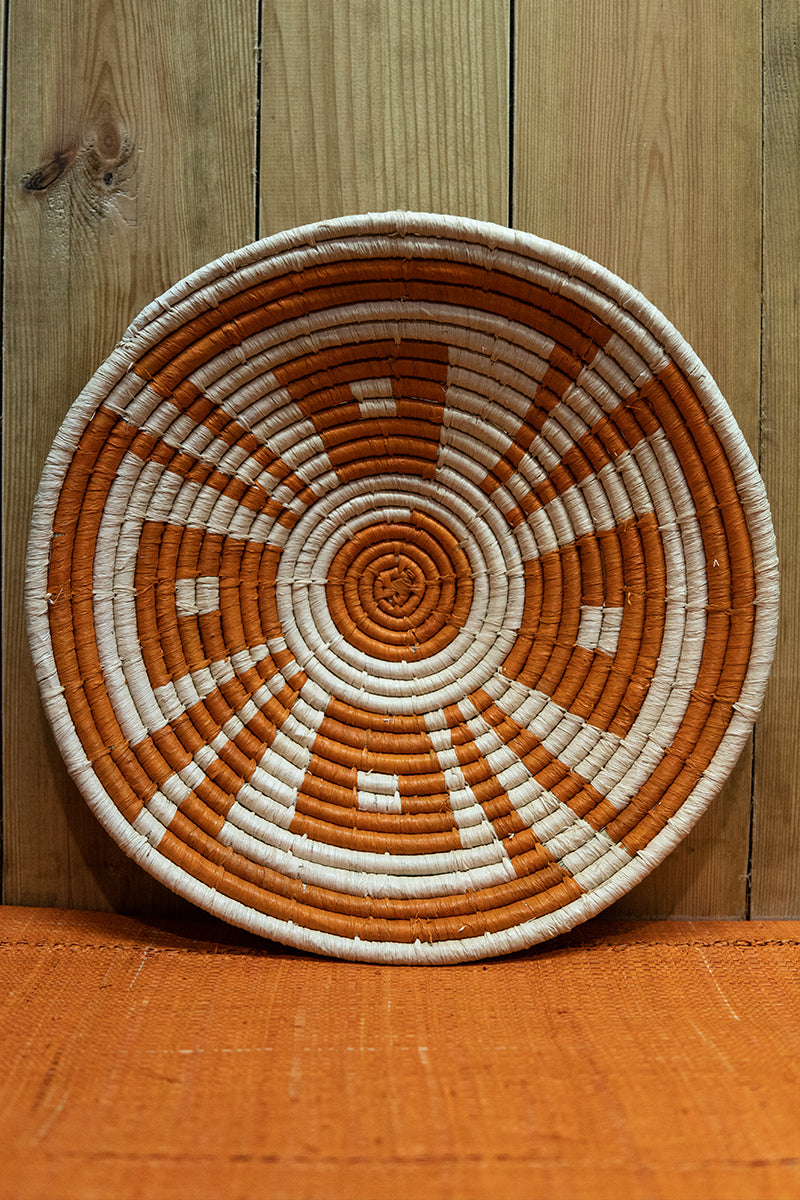 Corbeille • Design indigène  • Orange