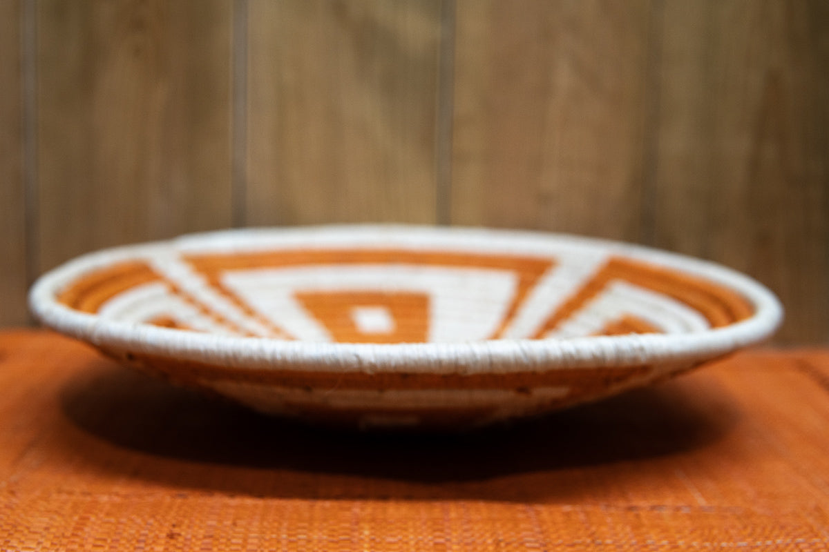 Corbeille • Design indigène  • Orange