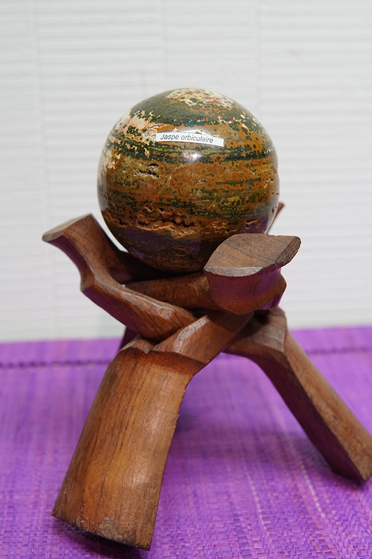 Jaspe orbiculaire vert boule