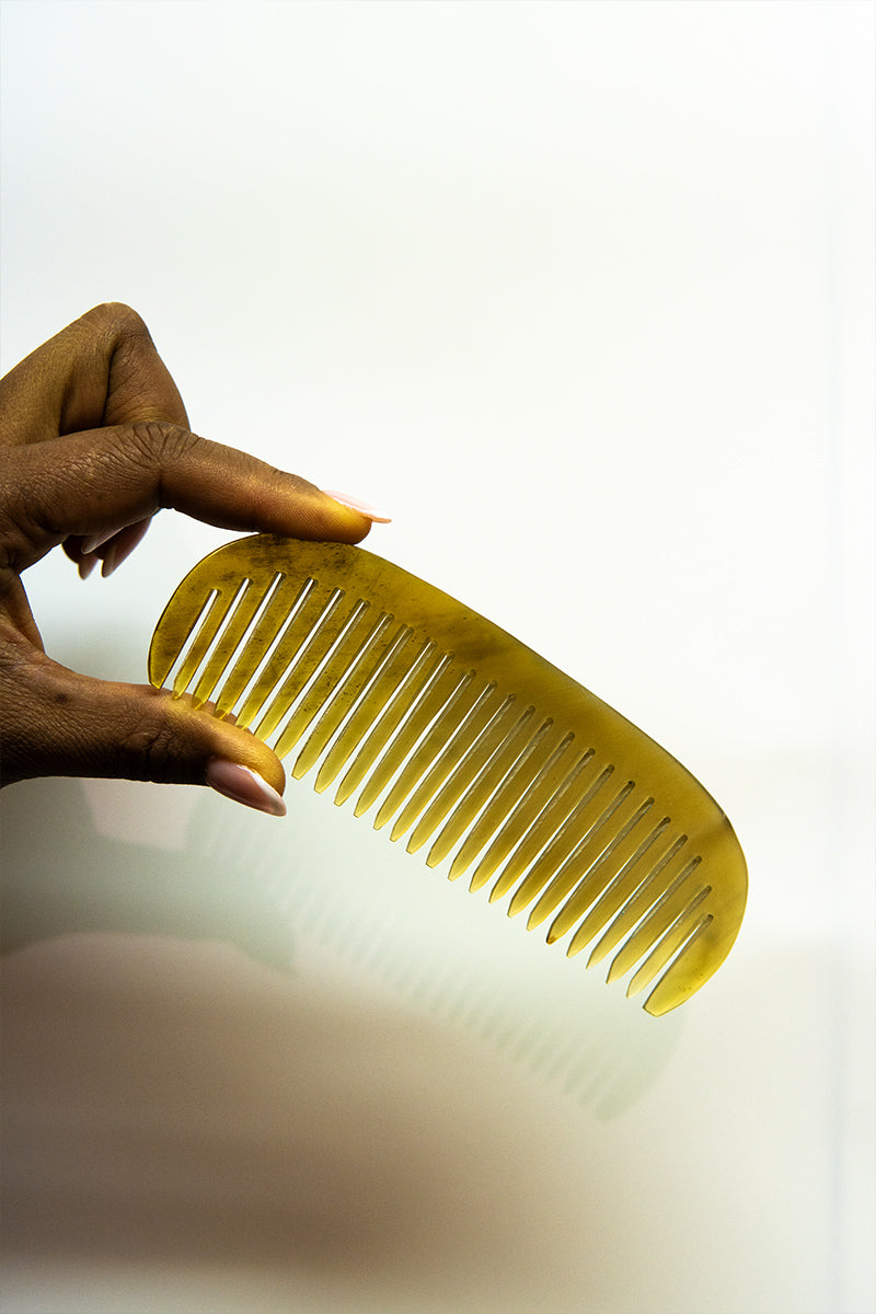 Peignes • Corne de zébu naturelle