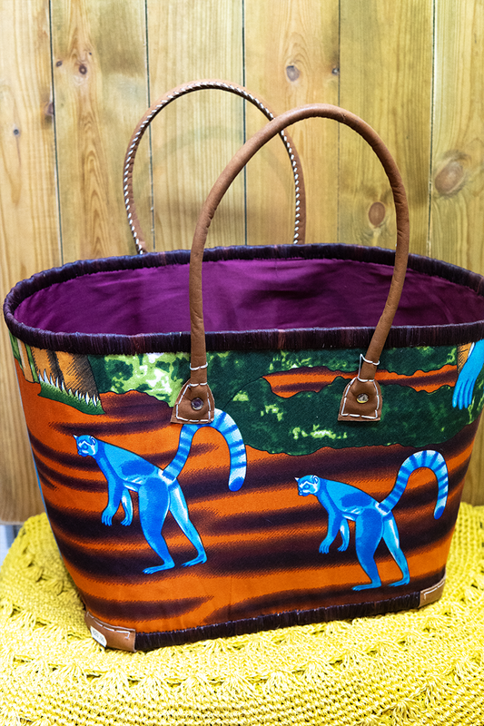 Paniers africains wax
