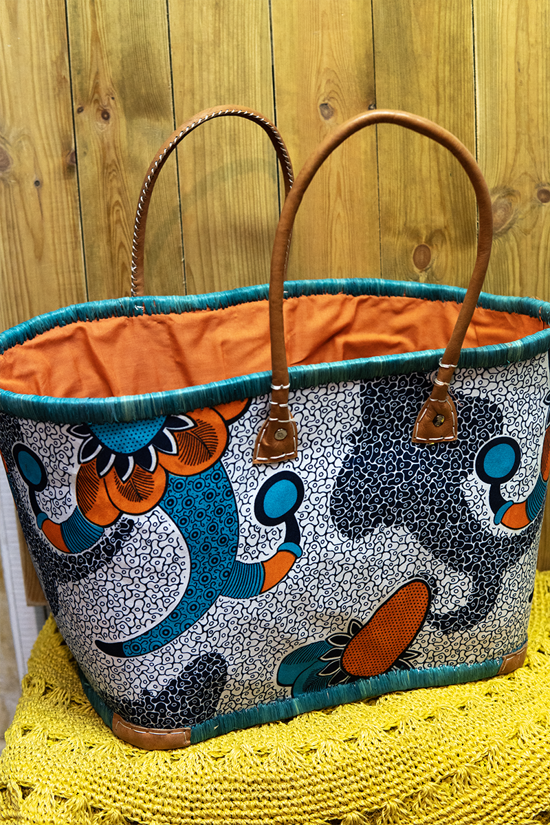 Paniers africains wax