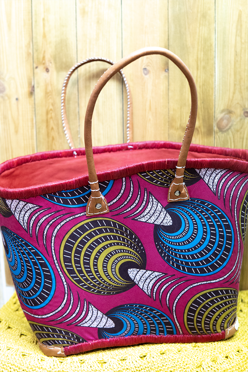Paniers africains wax
