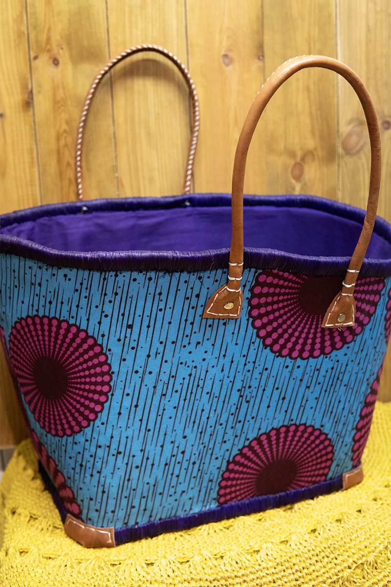 Paniers africains wax